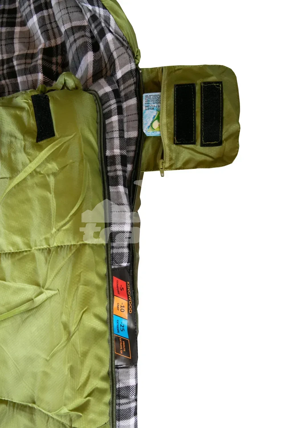 Спальные мешки Спальный мешок одеяло Tramp Kingwood Regular (правый) 220*80 см (-25°C)