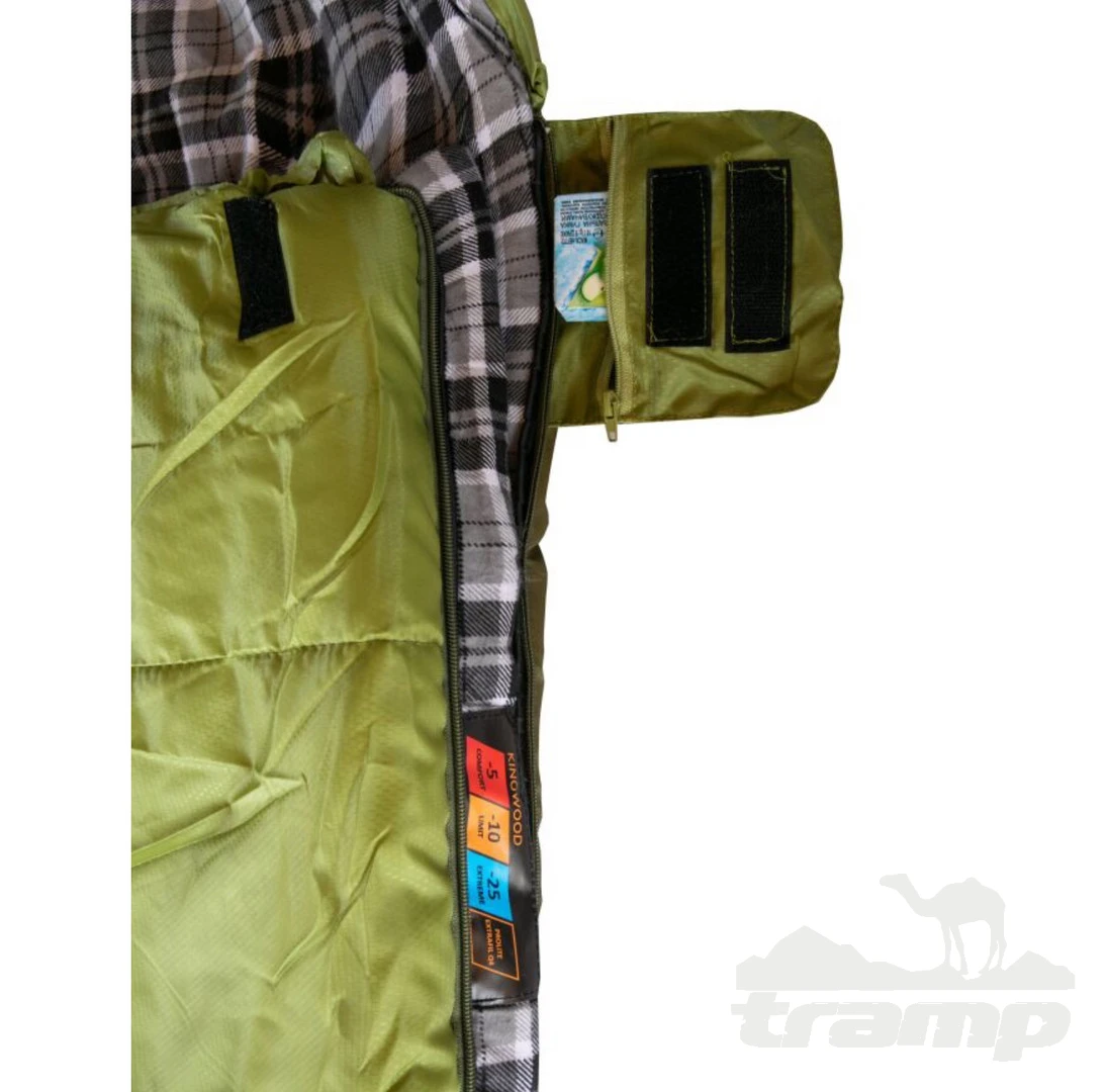 Спальные мешки Спальный мешок Tramp Kingwood Long/WIDE (правый) 230*100 см (-25°C)