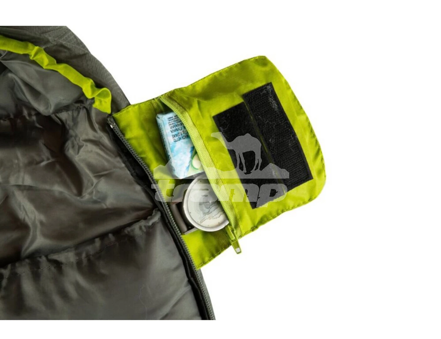 Спальные мешки Спальный мешок кокон Tramp Hiker Regular (правый) 220*80*55 см (-20°C)