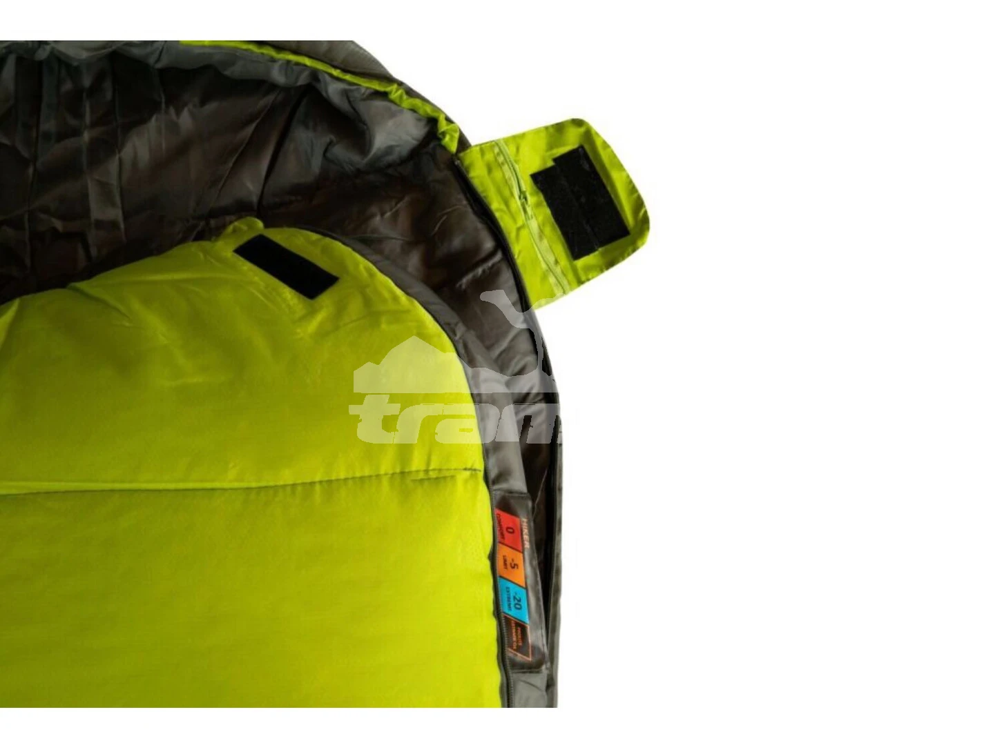 Спальные мешки Спальный мешок кокон Tramp Hiker Regular (правый) 220*80*55 см (-20°C)