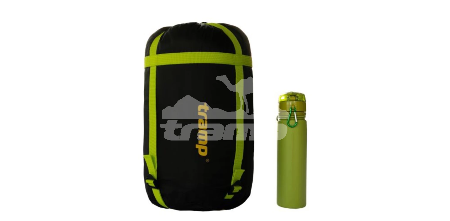 Спальные мешки Спальный мешок кокон Tramp Hiker Long (правый) 230*90*55 см (-20°C)