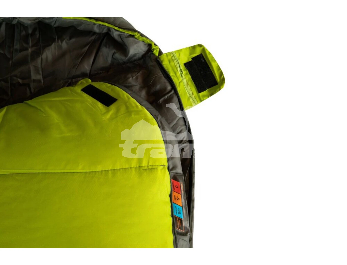 Спальные мешки Спальный мешок кокон Tramp Hiker Long (правый) 230*90*55 см (-20°C)
