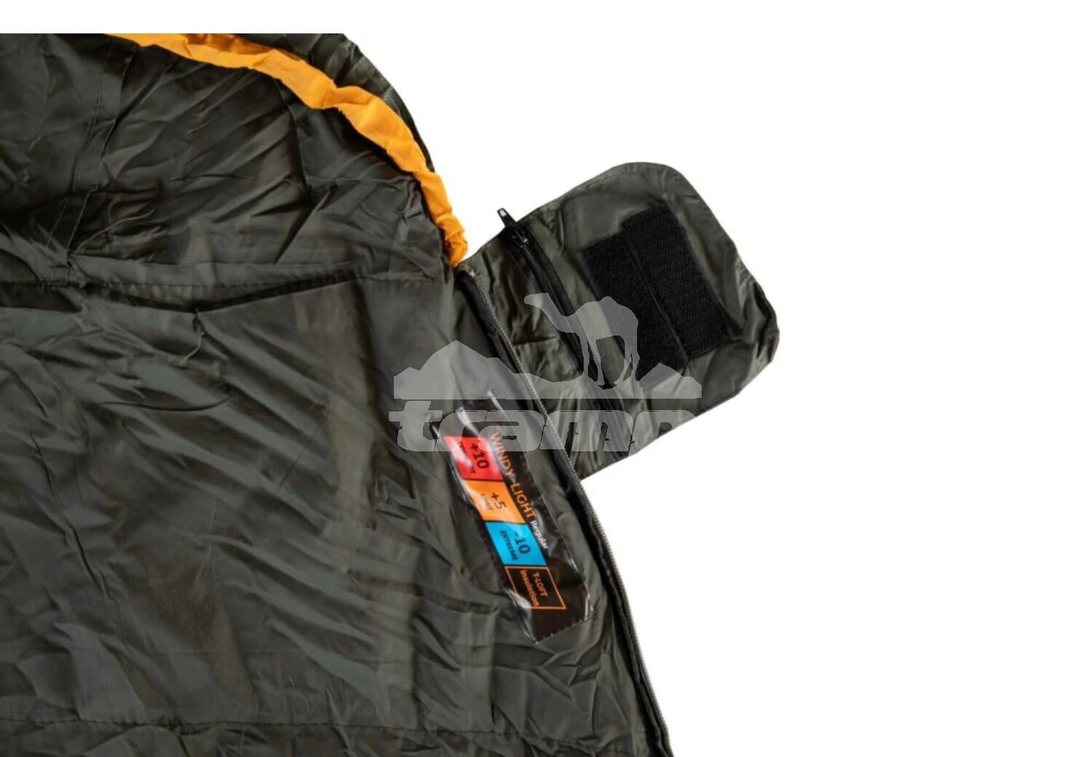 Спальные мешки Спальный мешок кокон Tramp Windy Light Regular (правый) 220*80*55 см (-10°C)