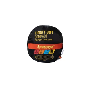 Спальный мешок кокон Tramp Fjord T-Loft Compact (правый) 200*80*50 см (-20°C)