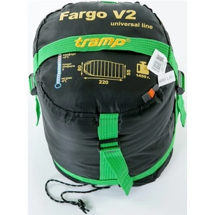 Спальный мешок кокон Tramp Fargo V2 (левый) 230*80*55 см (-6°C)