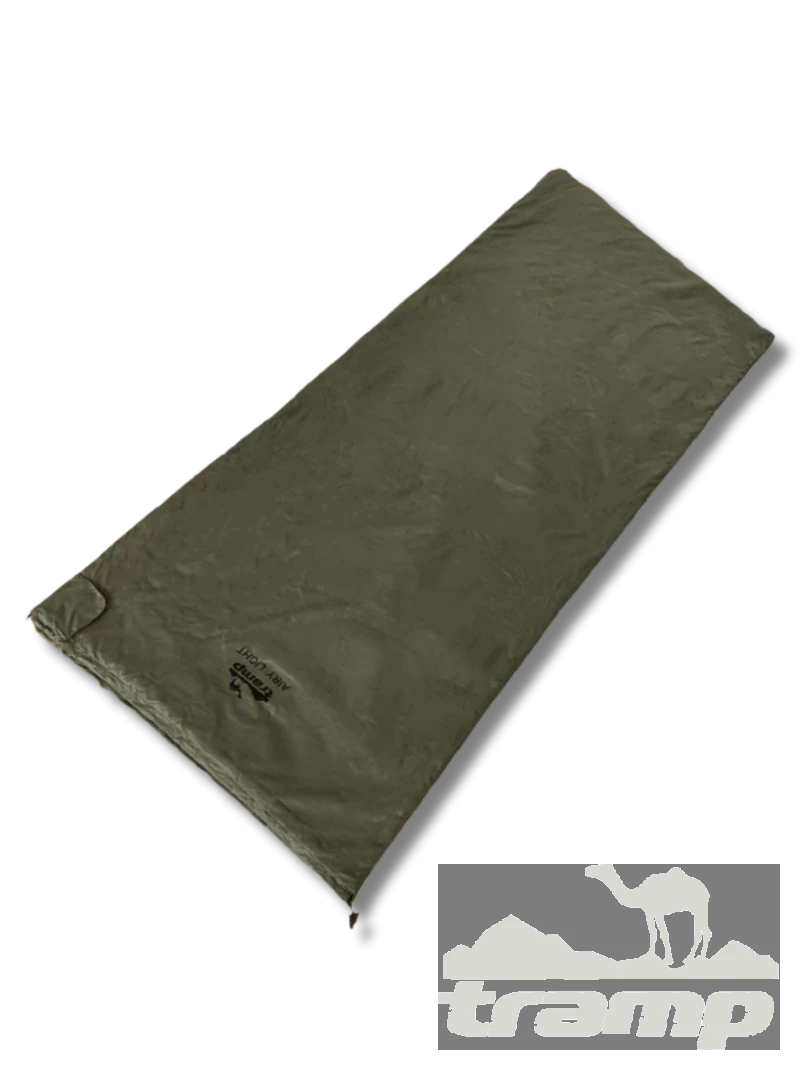 Спальные мешки Спальный мешок Tramp Airy Light Regular (левый) Оливковый