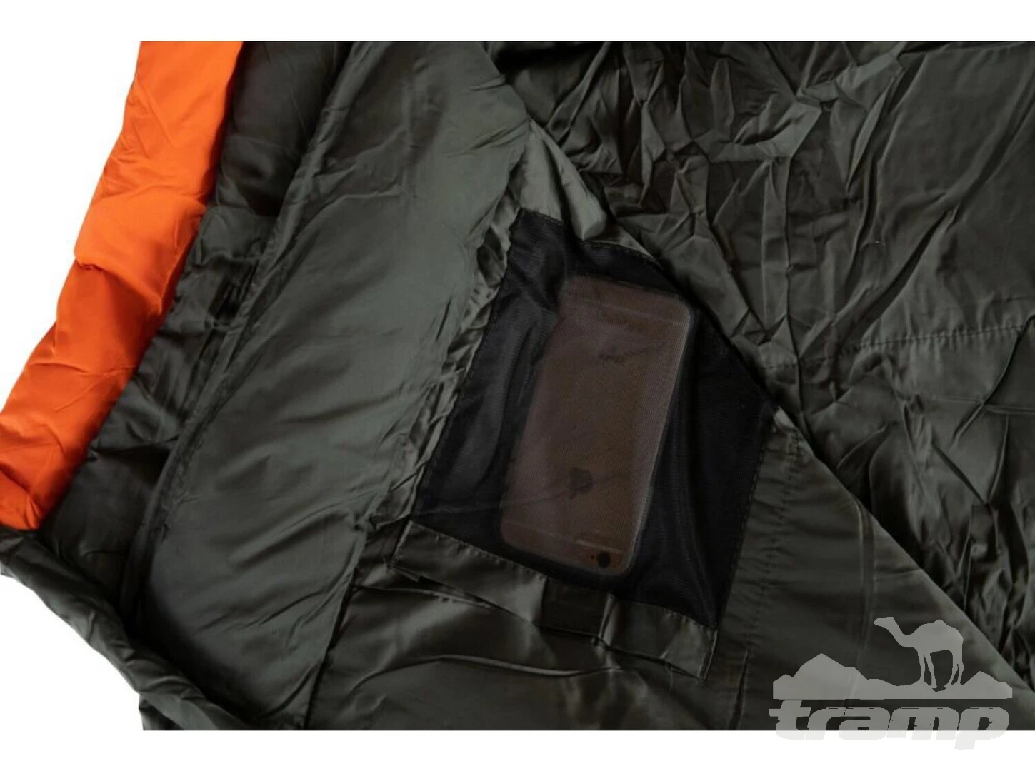 Спальные мешки Спальный мешок-кокон Tramp Fjord T-Loft Regular Olive (правый) TRS-049R