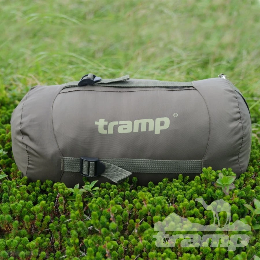 Спальные мешки Спальный мешок-кокон Tramp Fjord T-Loft Compact Olive (правый) TRS-049C