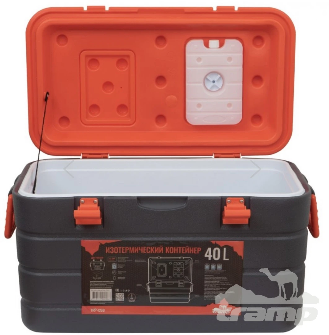 Изотермические контейнеры Изотермический Контейнер Tramp на 40 литров с аккумулятором холода TRP-059