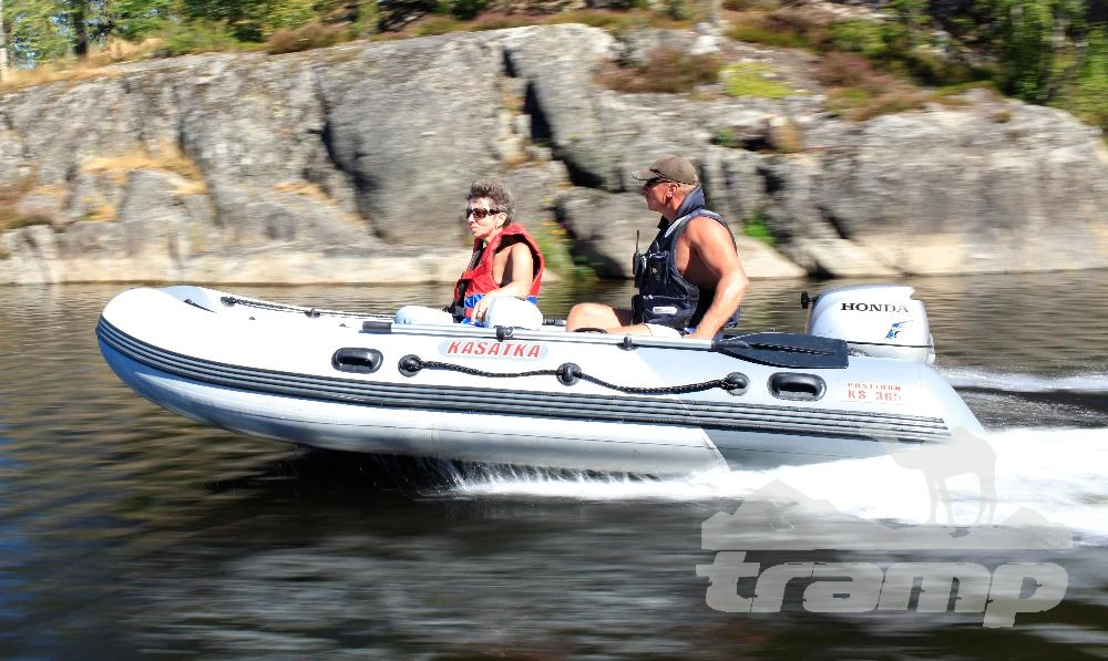 Лодки ПВХ Лодка Посейдон Касатка KS - 365 (графитово - серый) модель 2026 г