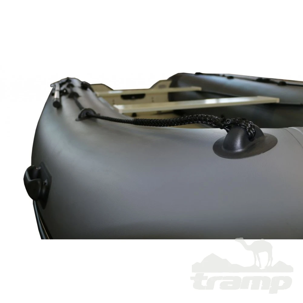 Лодки ПВХ Лодка Polar Bird 380E New Eagle Стеклокомпозит (серый) модель 2025 г