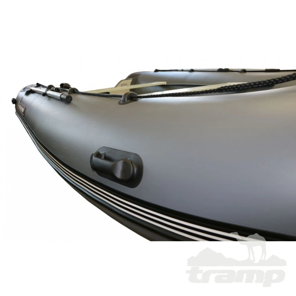 Лодки ПВХ Лодка Polar Bird 380E New Eagle Стеклокомпозит (серый) модель 2025 г