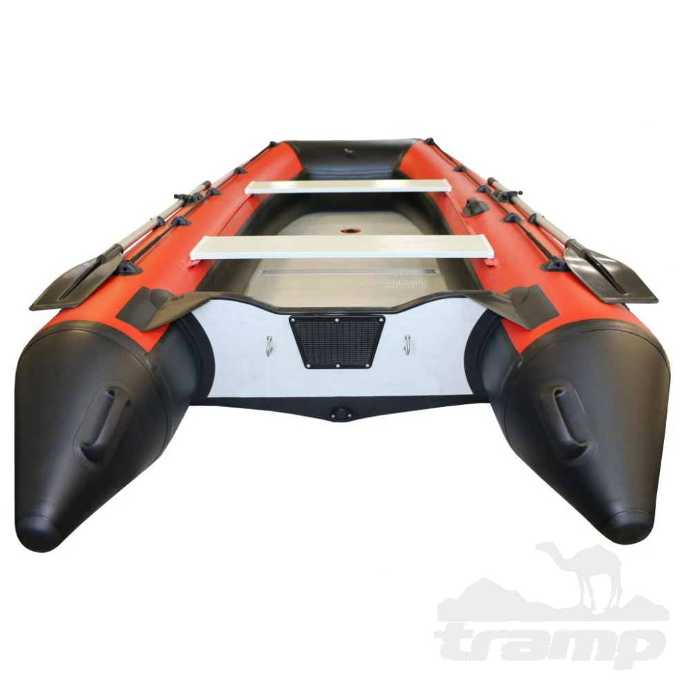 Лодки ПВХ Лодка Polar Bird 340М New Merlin | Стеклокомпозит | черно-красный |