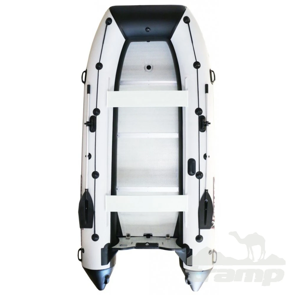 Лодки ПВХ Лодка Polar Bird 320М New Merlin | Стеклокомпозит | черно-белый |