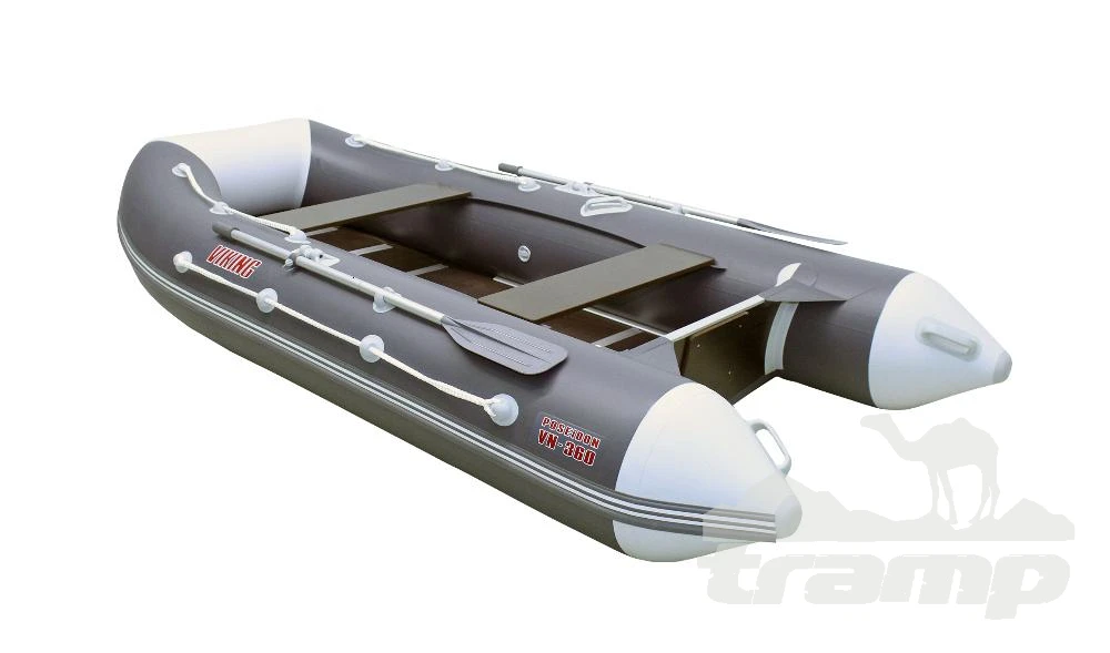 Лодки ПВХ Лодка Посейдон Викинг - 360 H (серо-белый)