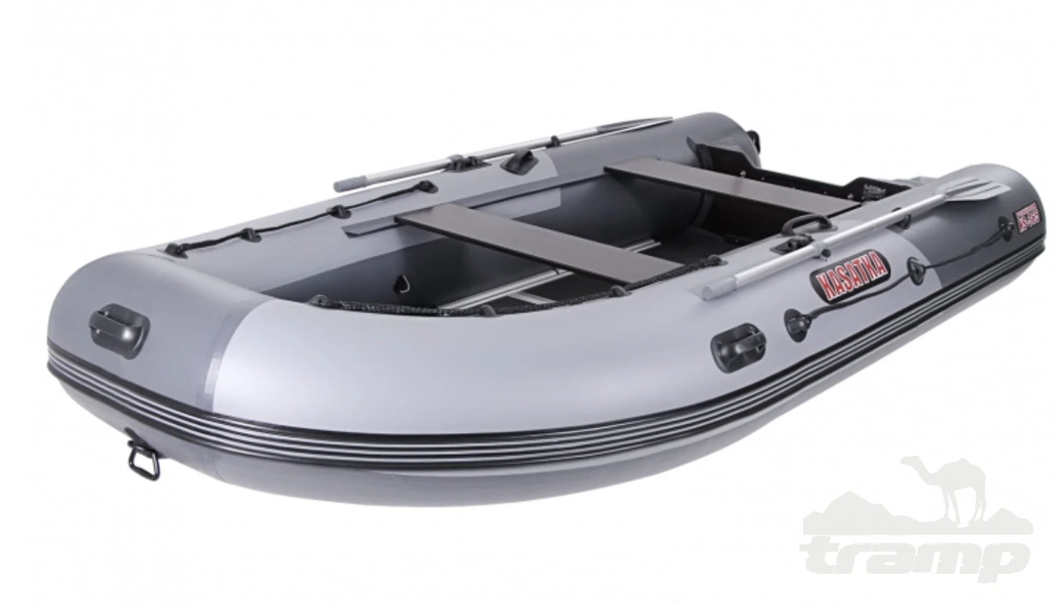 Лодки ПВХ Лодка Посейдон Касатка KS - 385 Marine (графитово - серый) модель 2026 г