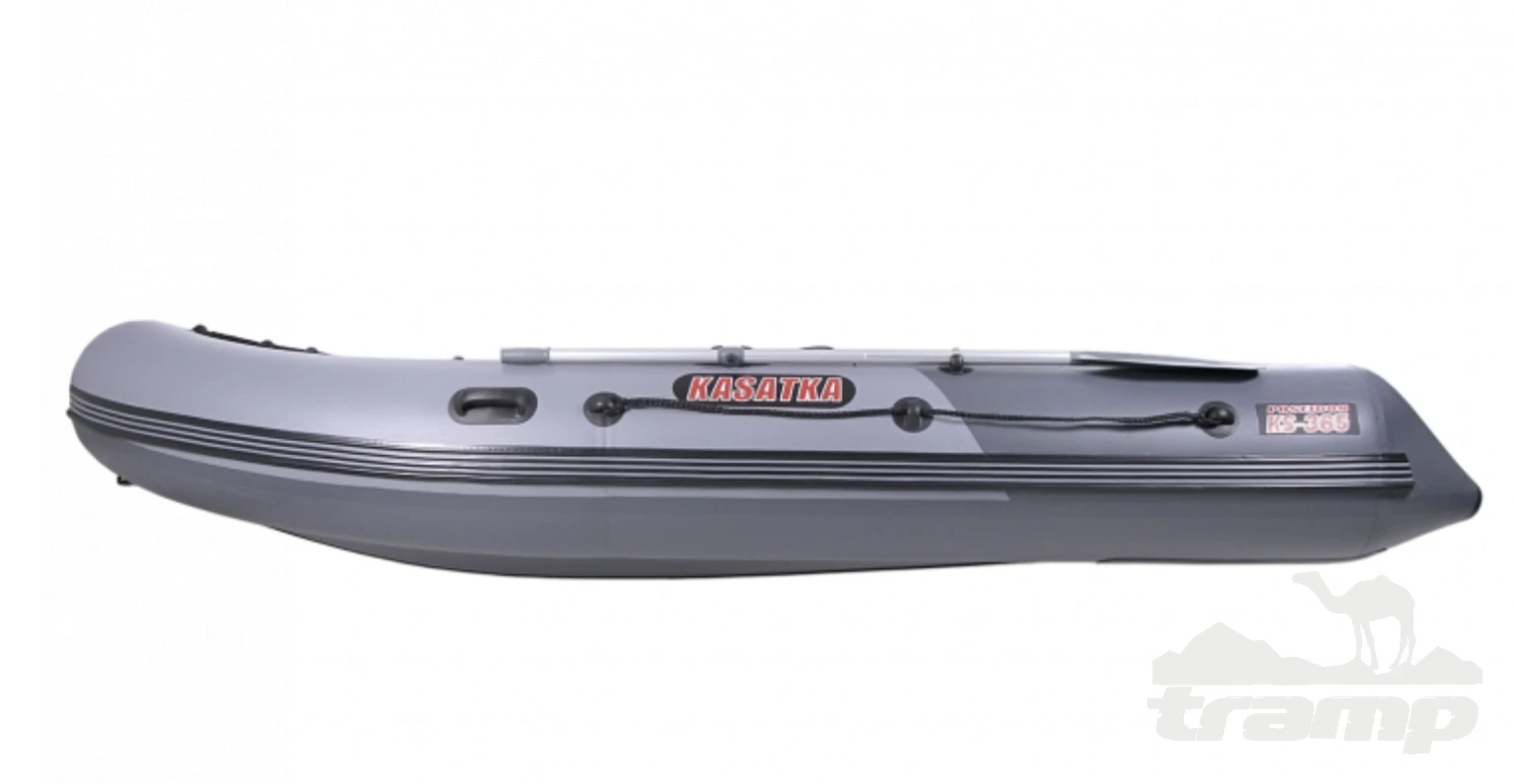 Лодки ПВХ Лодка Посейдон Касатка KS - 385 Marine (графитово - серый) модель 2026 г