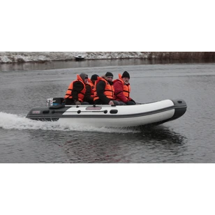 Лодка Посейдон Касатка KS - 385 Marine (графитово - серый) модель 2026 г