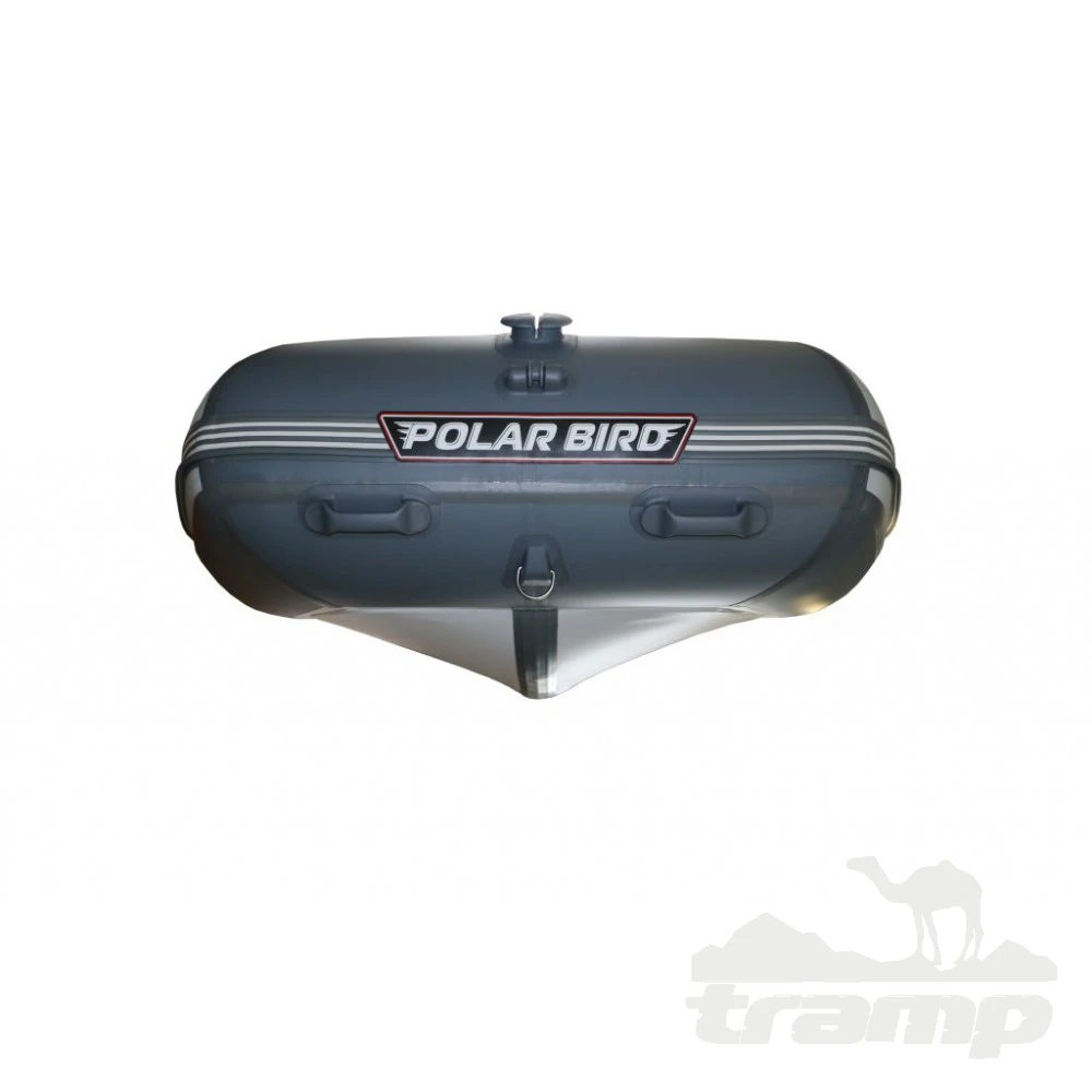 Лодки ПВХ Лодка Polar Bird 385M Merlin | НДНД | Стеклокомпози | чёрно-серый |