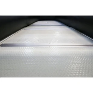 Лодка Polar Bird 360М New Merlin | Стеклокомпозит | чёрно-серый | модель 2025 г + рым/ролик