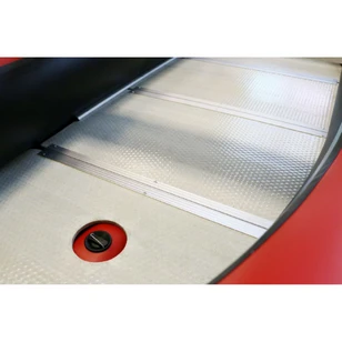 Лодка Polar Bird 360М New Merlin | Стеклокомпозит | черно-красный |