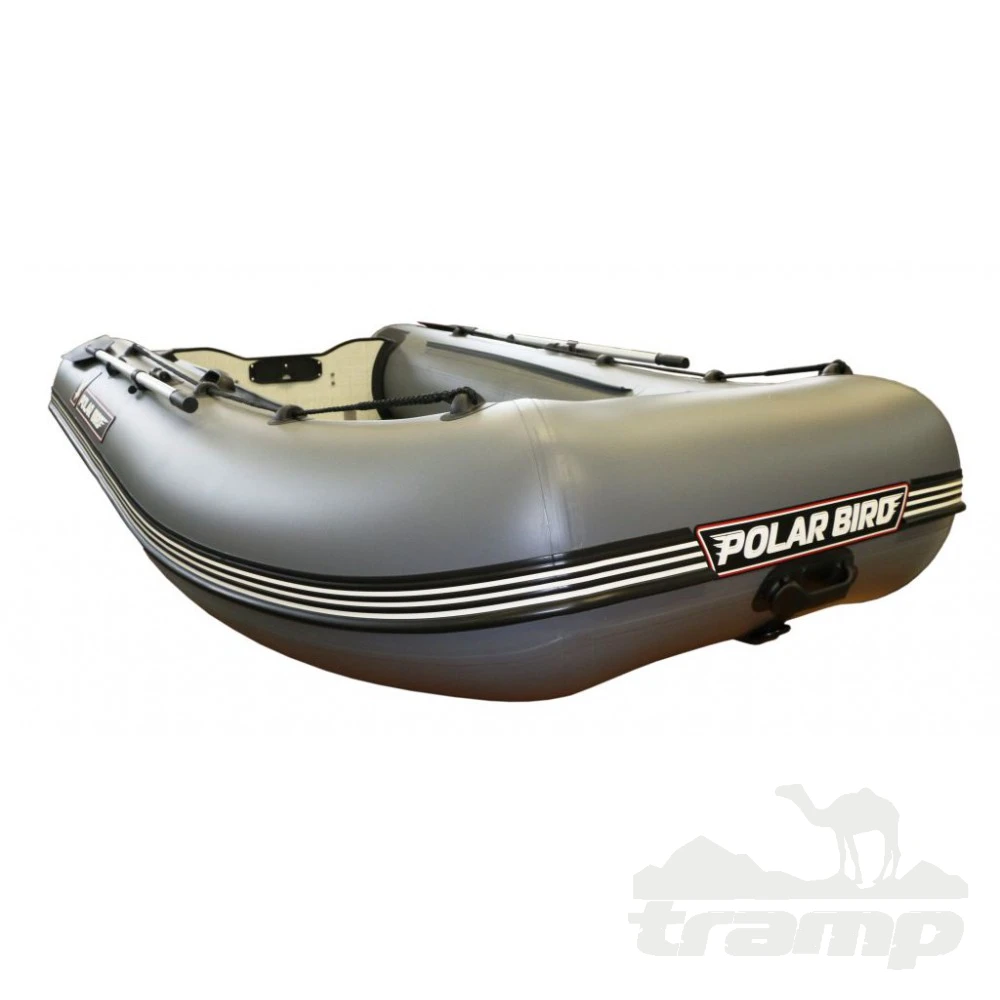 Лодки ПВХ Лодка Polar Bird 385М New Merlin | Стеклокомпозит | серый |