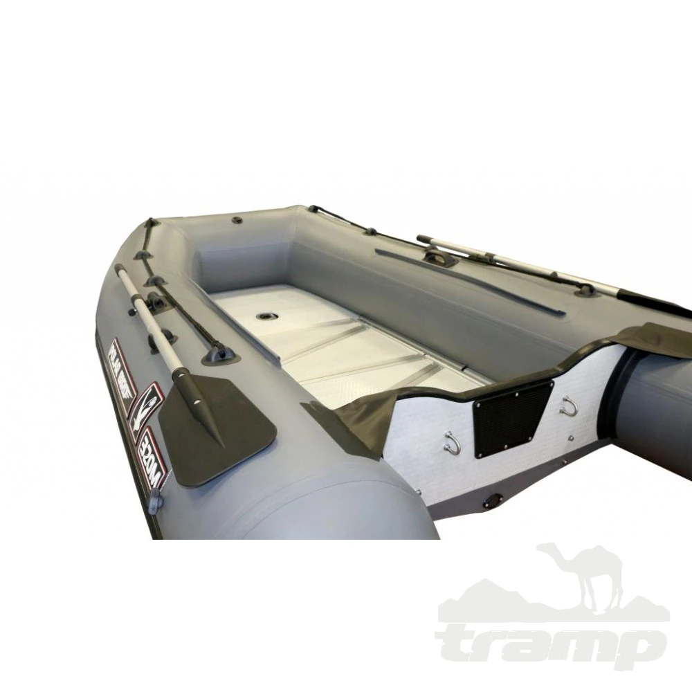 Лодки ПВХ Лодка Polar Bird 385М New Merlin | Стеклокомпозит | серый |