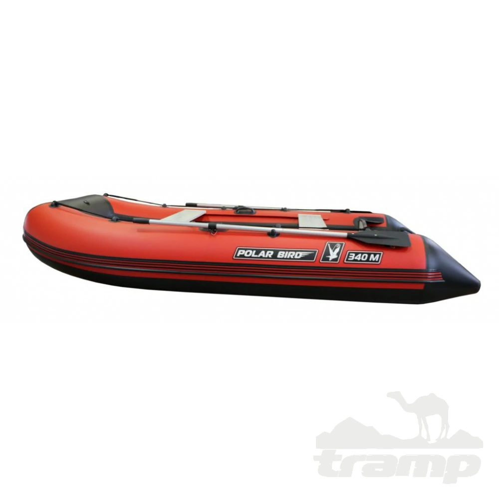 Лодки ПВХ Лодка Polar Bird 360M Merlin | НДНД | Стеклокомпозит | чёрно-красный |