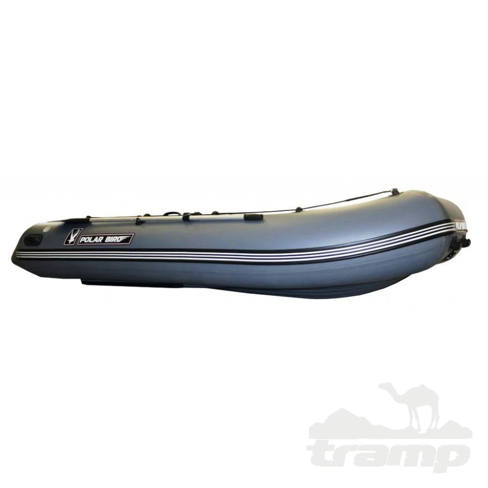 Лодки ПВХ Лодка Polar Bird 385M Merlin | НДНД | Стеклокомпозит | чёрно-красный |