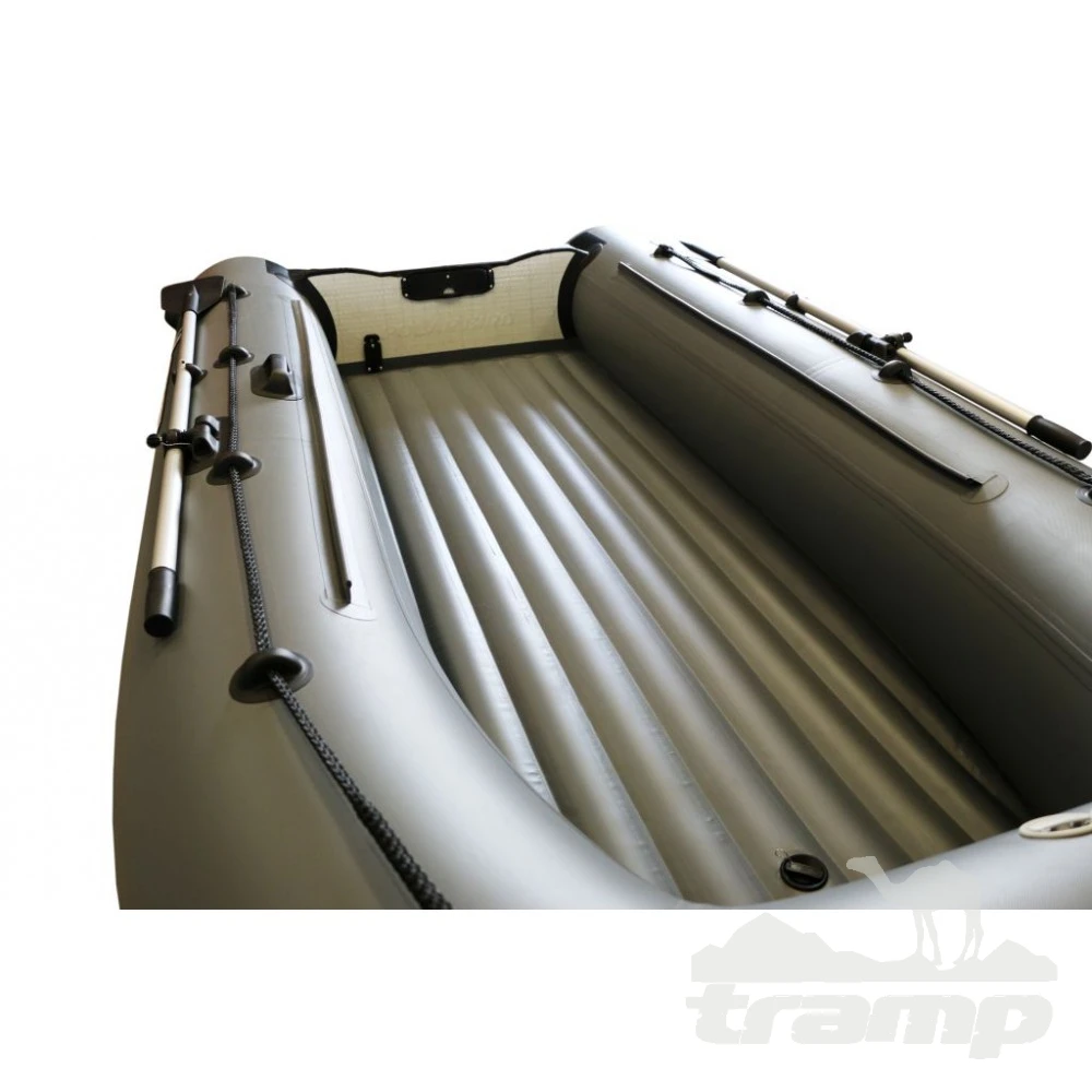 Лодки ПВХ Лодка Polar Bird 385M Merlin | НДНД | Стеклокомпозит | чёрно-красный |