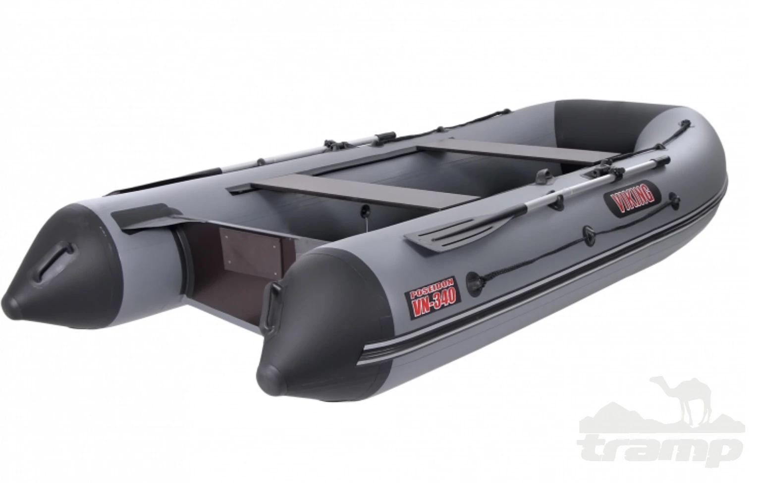 Лодки ПВХ Лодка Посейдон Викинг VN - 320 (серо-чёрный) модель 2026 г