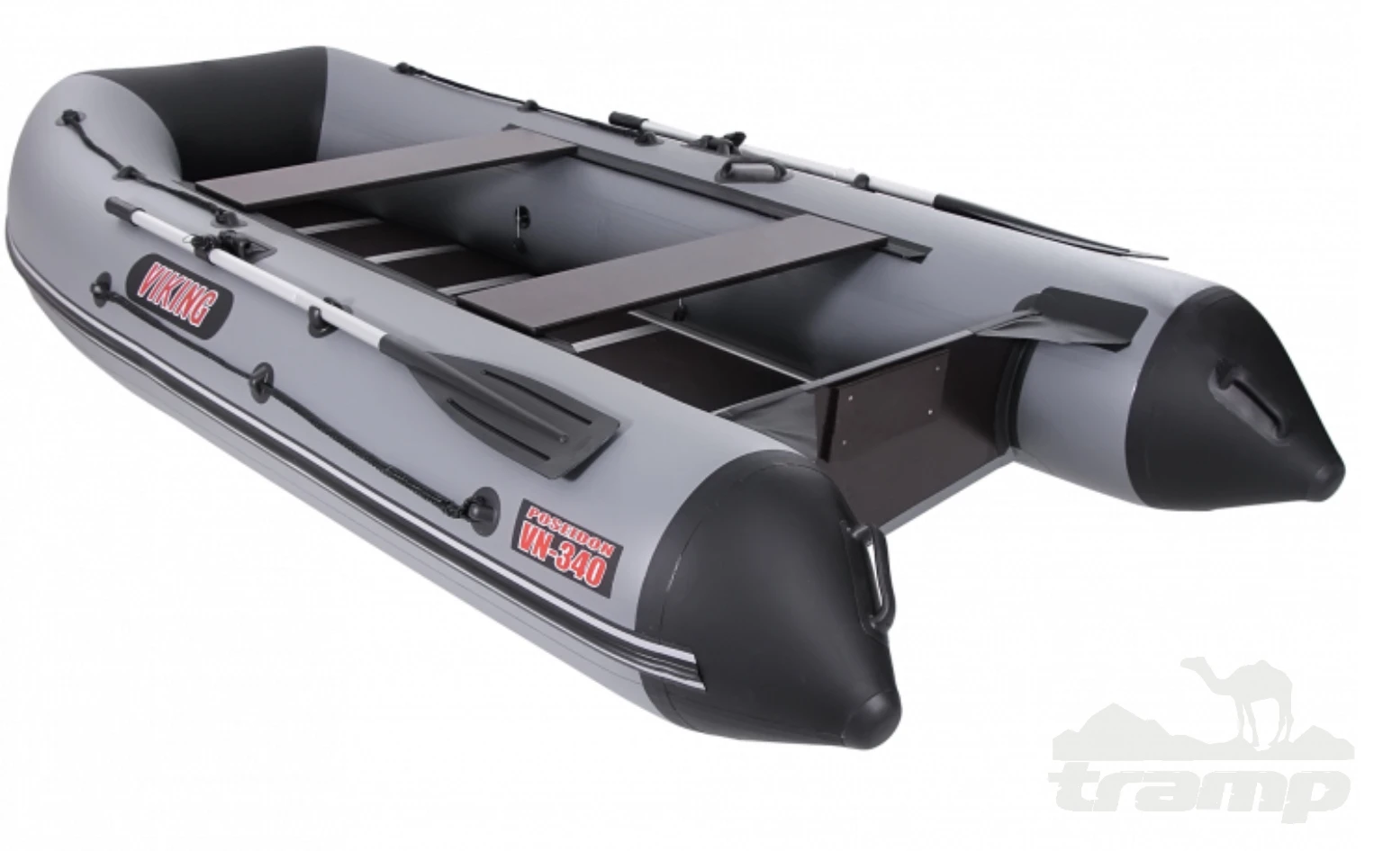 Лодки ПВХ Лодка Посейдон Викинг VN - 340 (графитово - черный) модель 2026 г