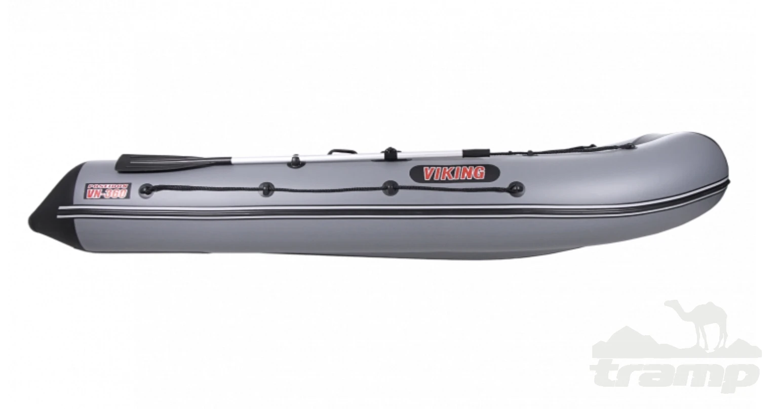 Лодки ПВХ Лодка Посейдон Викинг VN - 360 PRO (графитово - черный) модель 2026 г