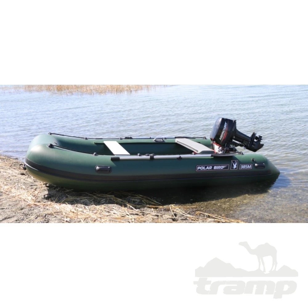 Лодки ПВХ Лодка Polar Bird 385M Merlin | НДНД | Стеклокомпозит | зелёный |