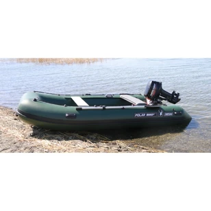 Лодка Polar Bird 385M Merlin | НДНД | Стеклокомпозит | зелёный |