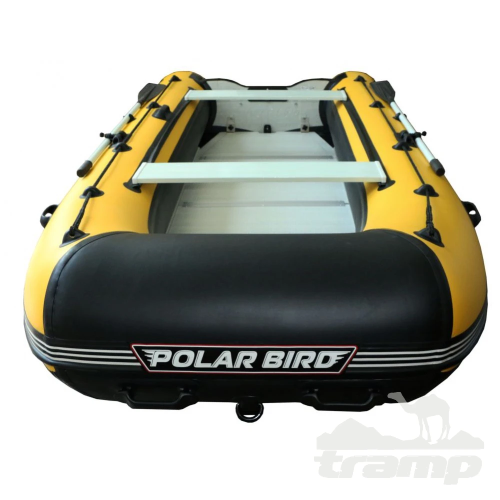 Лодки ПВХ Лодка Polar Bird 340М New Merlin | Стеклокомпозит | чёрно-желтый |