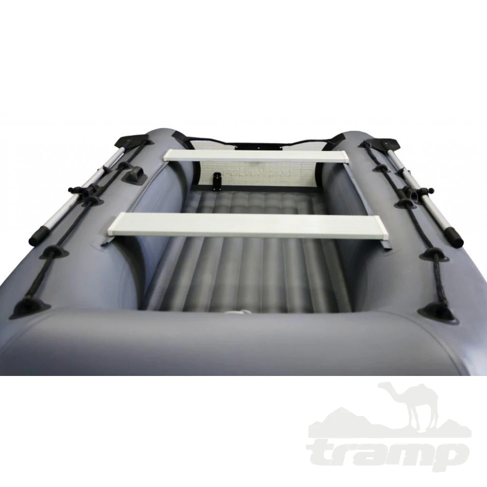 Лодки ПВХ Лодка Polar Bird 385M Merlin | НДНД | Стеклокомпозит | чёрно-желтый |