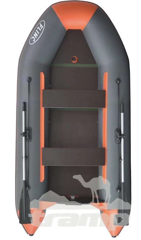 Лодки ПВХ Моторно-гребная лодка Flinc FT320K (графитово - оранжевый) модель 2025 г