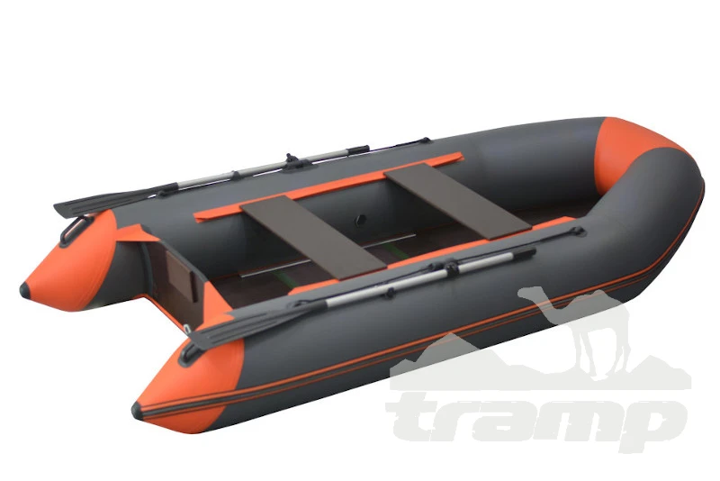 Лодки ПВХ Моторно-гребная лодка Flinc FT320K (графитово - оранжевый) модель 2025 г