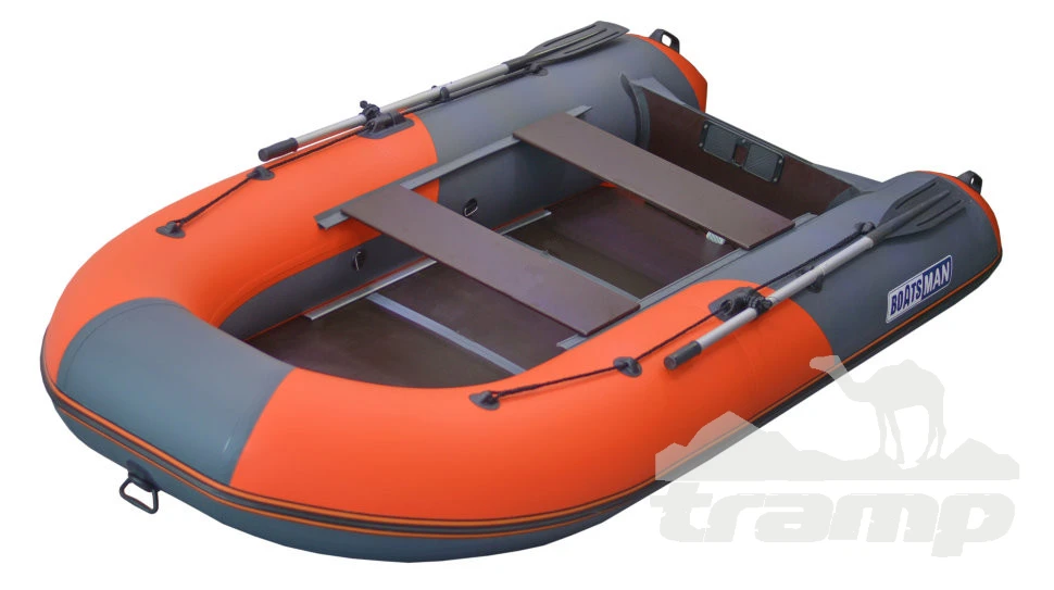 Лодки ПВХ Надувная лодка Boatsman BT330K (графитово-оранжевый) модель 2026 г