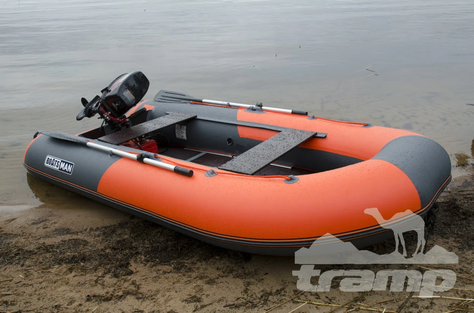 Лодки ПВХ Надувная лодка Boatsman BT330K (графитово-оранжевый) модель 2026 г