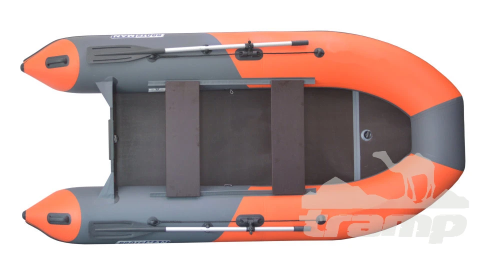 Лодки ПВХ Надувная лодка Boatsman BT330K (графитово-оранжевый) модель 2026 г