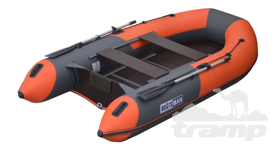 Лодки ПВХ Надувная лодка Boatsman BT330K (графитово-оранжевый) модель 2026 г