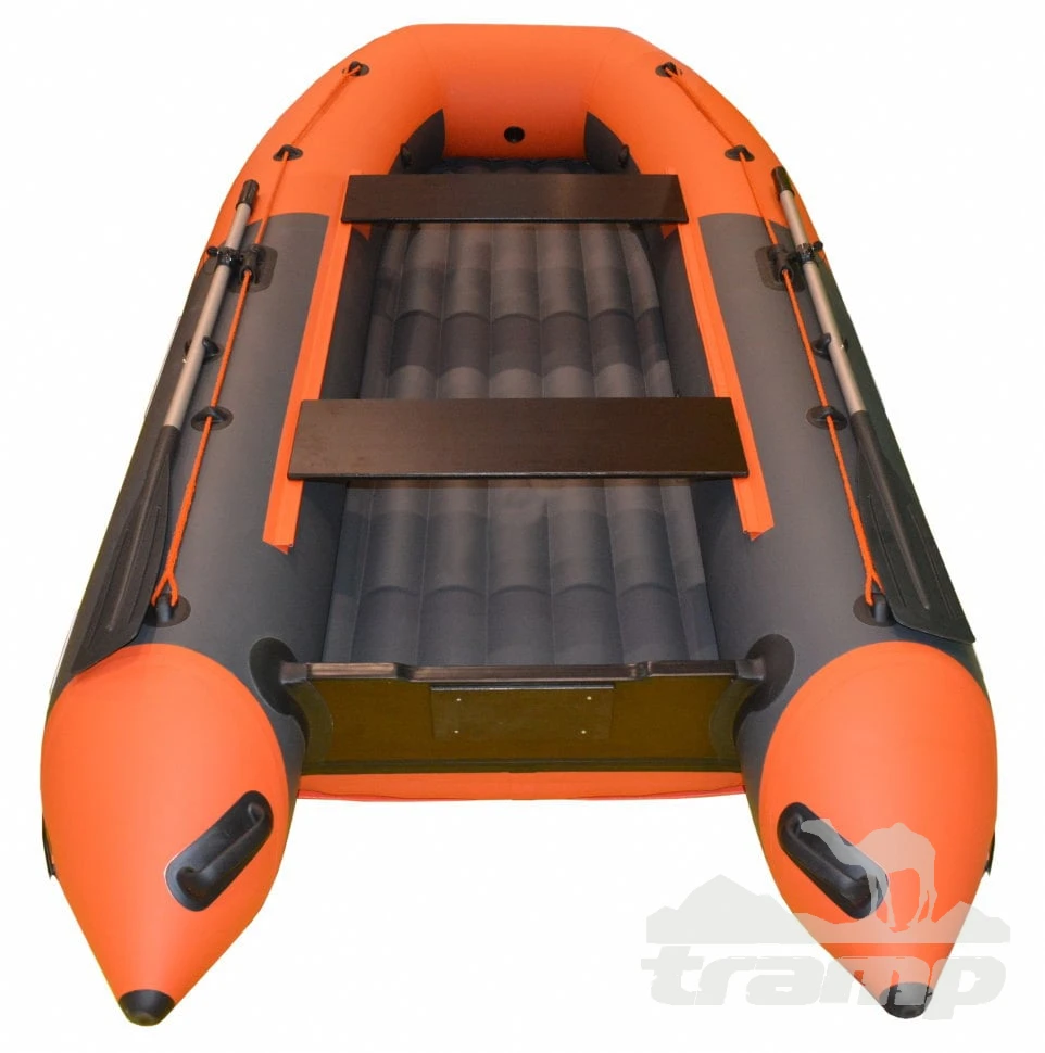 Лодки ПВХ Надувная лодка Boatsman BT320A (графитово-оранжевый)