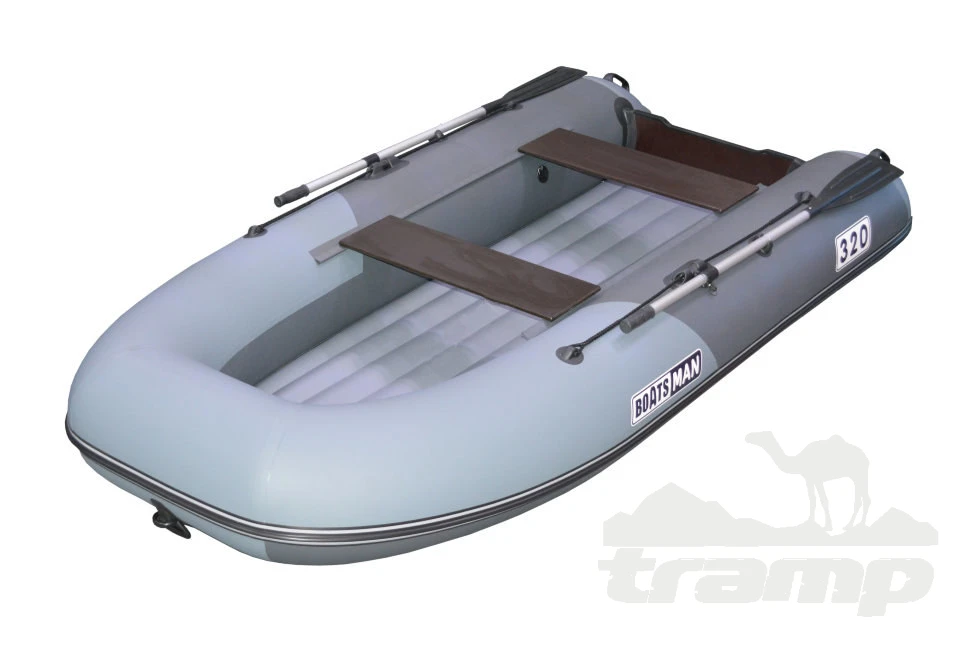 Лодки ПВХ Надувная лодка Boatsman BT320A (серо-графитовый)