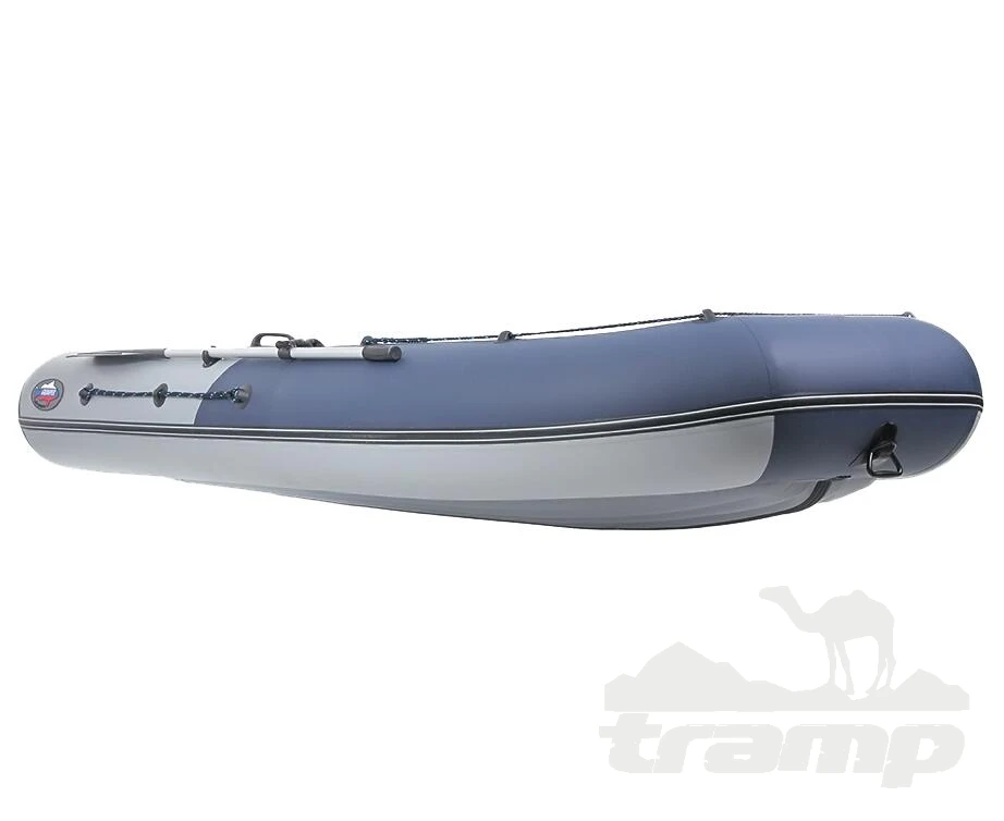 Лодки ПВХ Лодка Grouper GR 350 НДНД (серо - синий) модель 2025 г