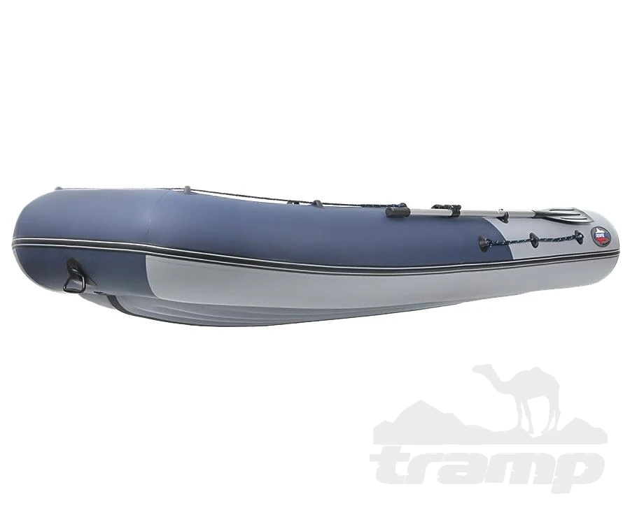 Лодки ПВХ Лодка Grouper GR 350 НДНД (серо - синий) модель 2025 г
