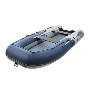 Лодка Grouper GR 350 НДНД (серо - синий) модель 2025 г