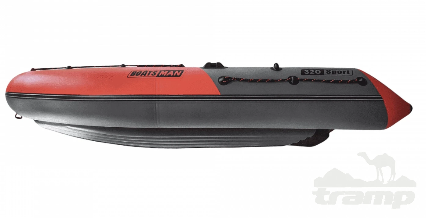 Лодки ПВХ Надувная лодка Boatsman BT320ASR Sport  (графитово - красный)