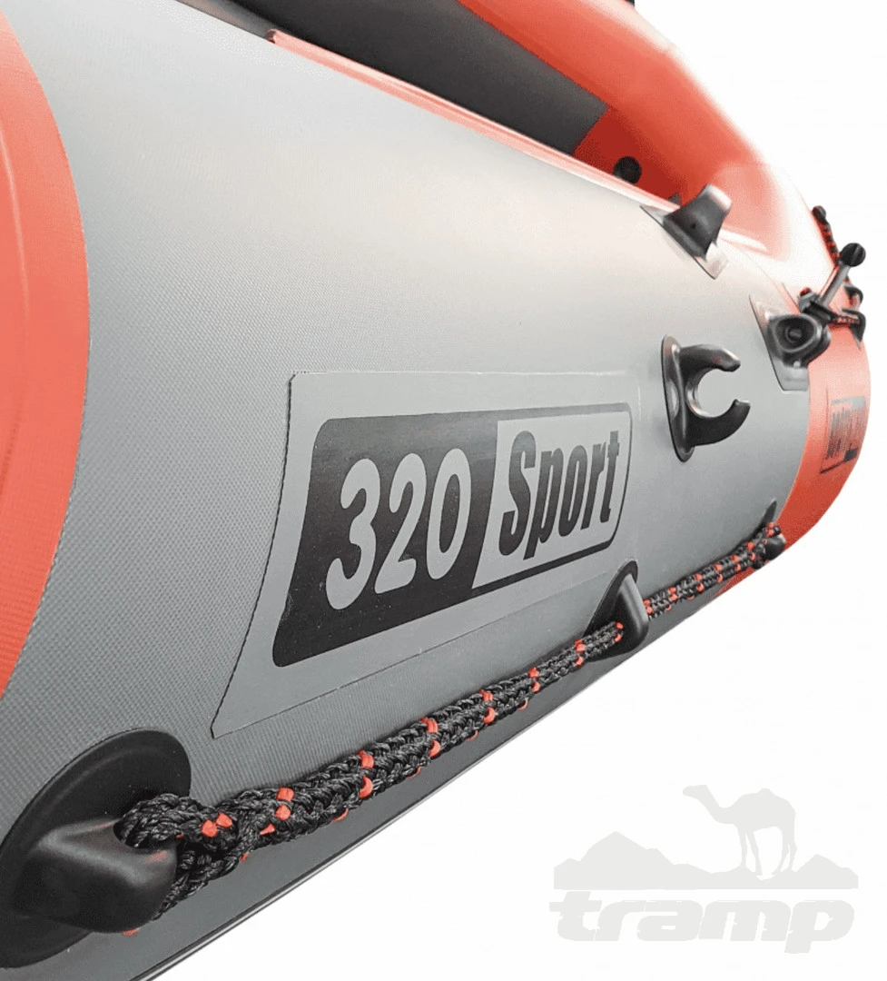 Лодки ПВХ Надувная лодка Boatsman BT320ASR Sport  (графитово - красный)